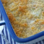 Butternut Squash Gratin made with sage, Pecorino Romano cheese and a buttery Panko crumb topping is super creamy and makes a tasty side dish.