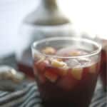 If you're looking for a new Fall cocktail, this Fireball Apple Sangria made with five ingredients is a must try. 