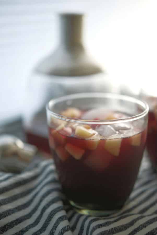 If you're looking for a new Fall cocktail, this Fireball Apple Sangria made with five ingredients is a must try. 