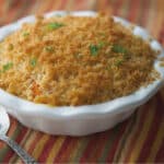 Casserole de purée de carottes