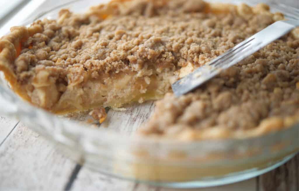 Sour Cream Apple Pie | Carrie's Experimental Kitchen