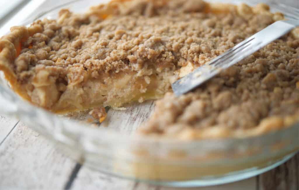 Sour Cream Apple Pie