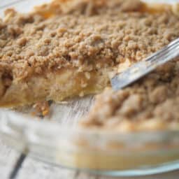 Sour Cream Apple Pie