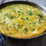 Broccoli and Cheddar Frittata