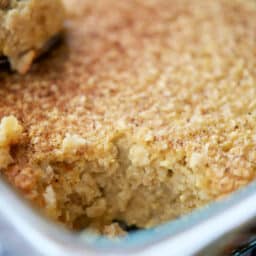 Eggnog Baked Oatmeal