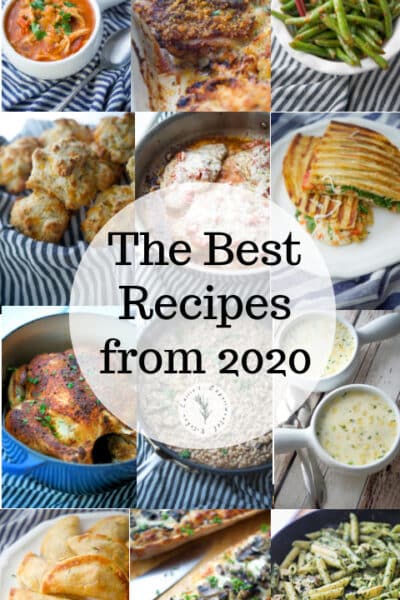 Here are the top 12 best new recipes created in 2020 from Carrie's Experimental Kitchen. My family loved these, I hope yours will too!