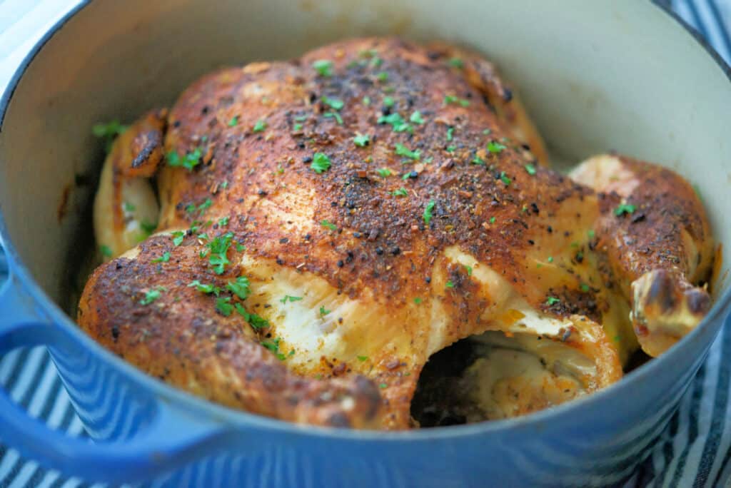 Whole Roasted Cajun Chicken 