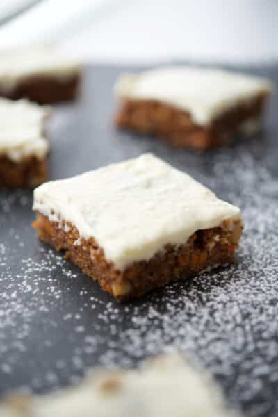 Carrot Cake Bars vertical