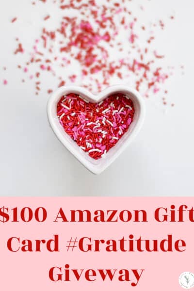 $100 Amazon Gift Card #Gratitude Giveaway