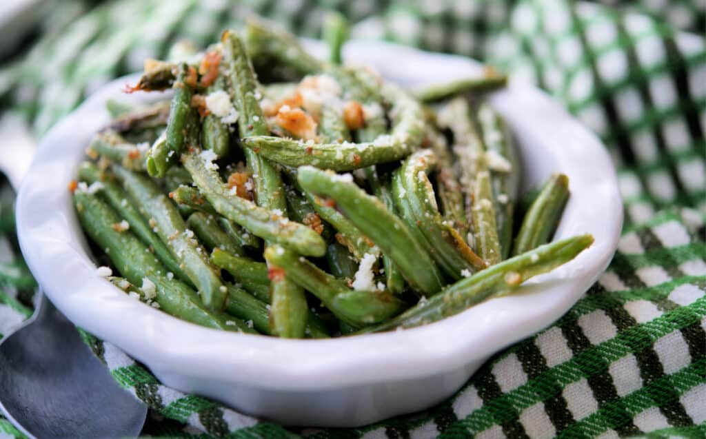 Parmesan Roasted Green Beans