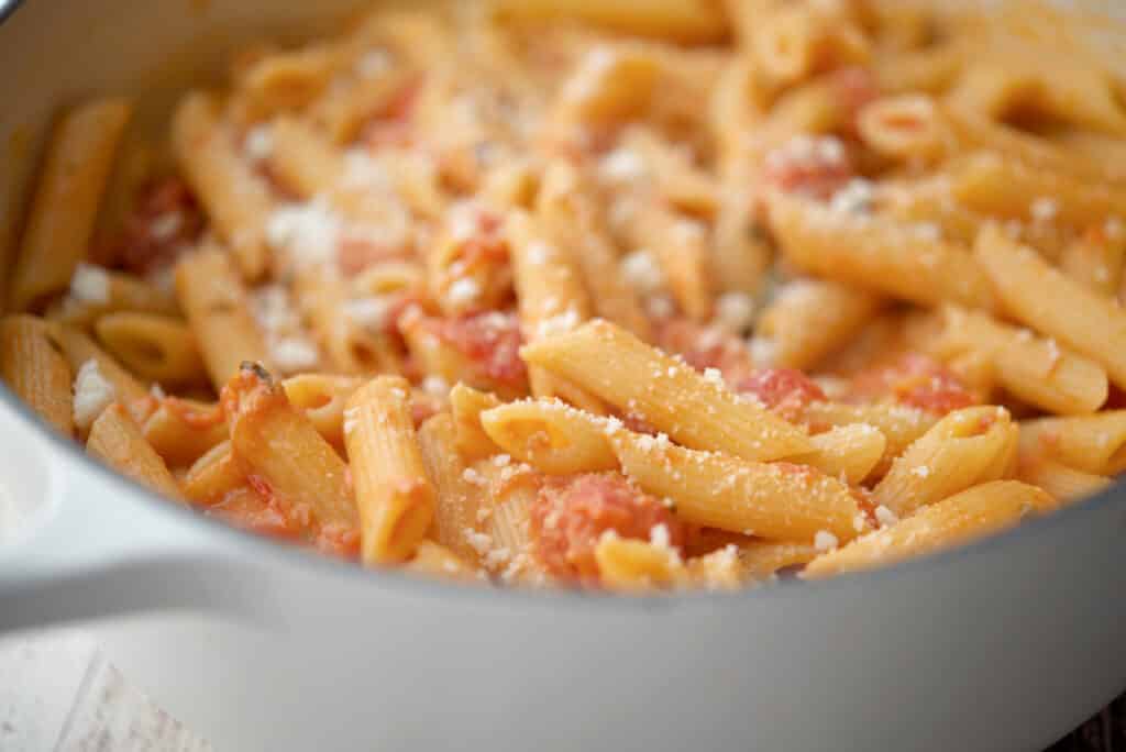 Penne with Vodka Sauce