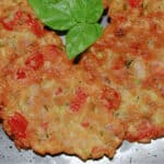 Greek Tomato Zucchini Fritters