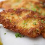 Lemon Basil Panko Chicken Cutlets