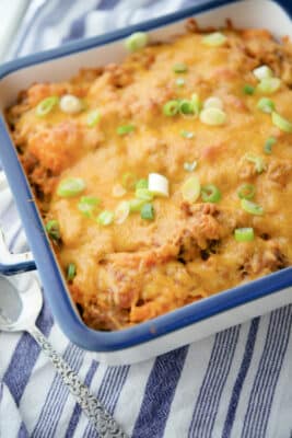 Taco Sweet Potato Casserole with Ground Beef