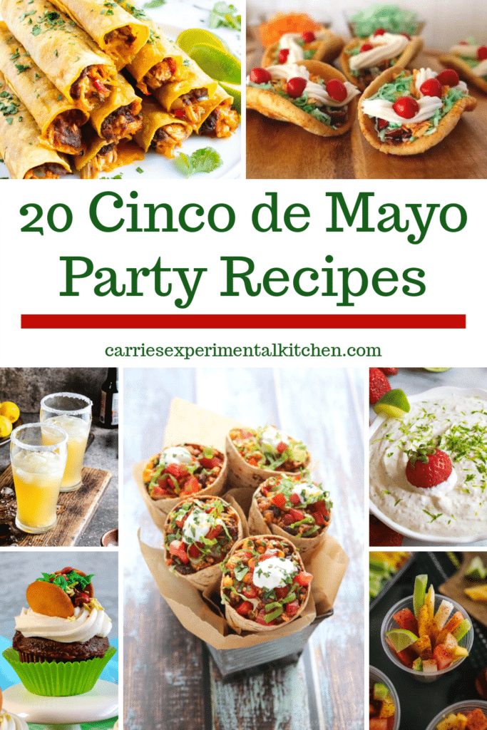 Celebrate Cinco de Mayo in style with these 20 Party Recipes that are sure to add a festive flair to your commemorative gatherings. 