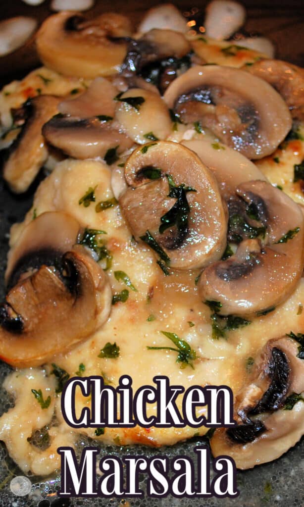 Chicken Marsala is a classic Italian dish made with boneless chicken breasts and mushrooms in a Marsala wine sauce.