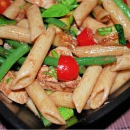 Cold Chicken and Vegetable Pasta Salad
