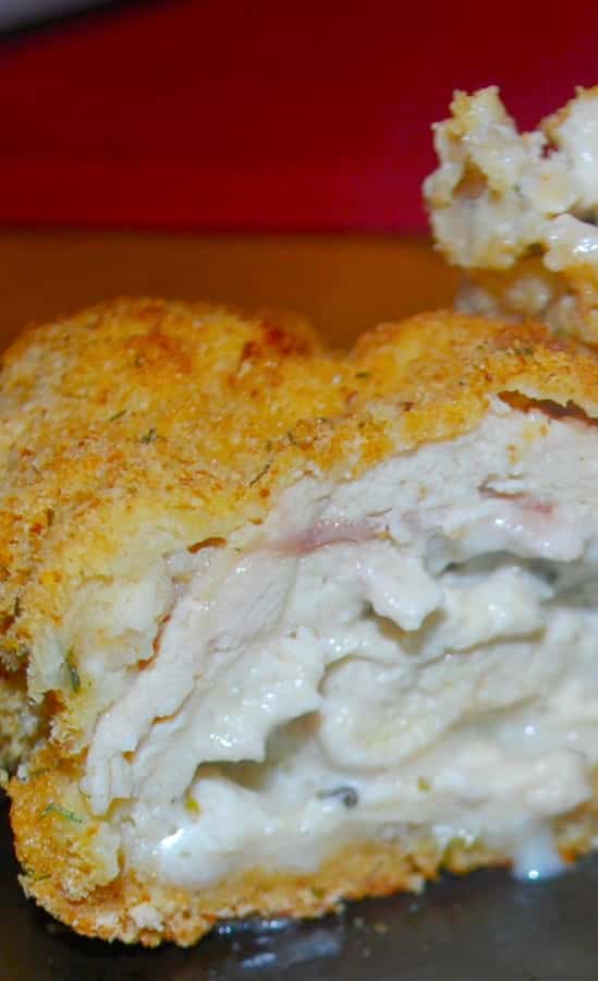 Garlic and Herb Cheese Stuffed Chicken Breast