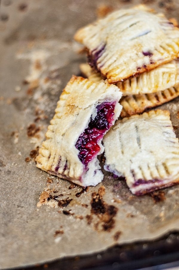 These Mixed Berry Hand Pies made with blackberries, raspberries and blueberries will be your new favorite, Summertime dessert. 