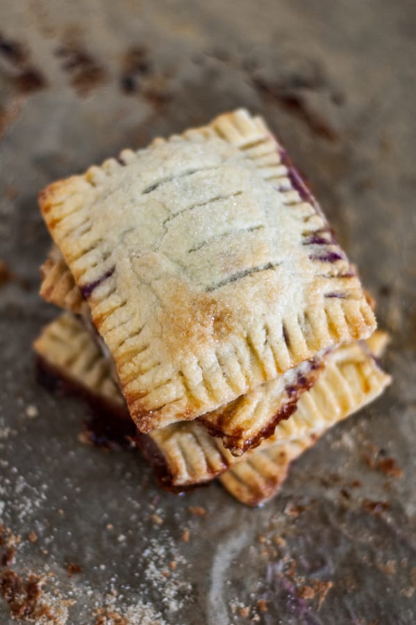 These Mixed Berry Hand Pies made with blackberries, raspberries and blueberries will be your new favorite, Summertime dessert. 