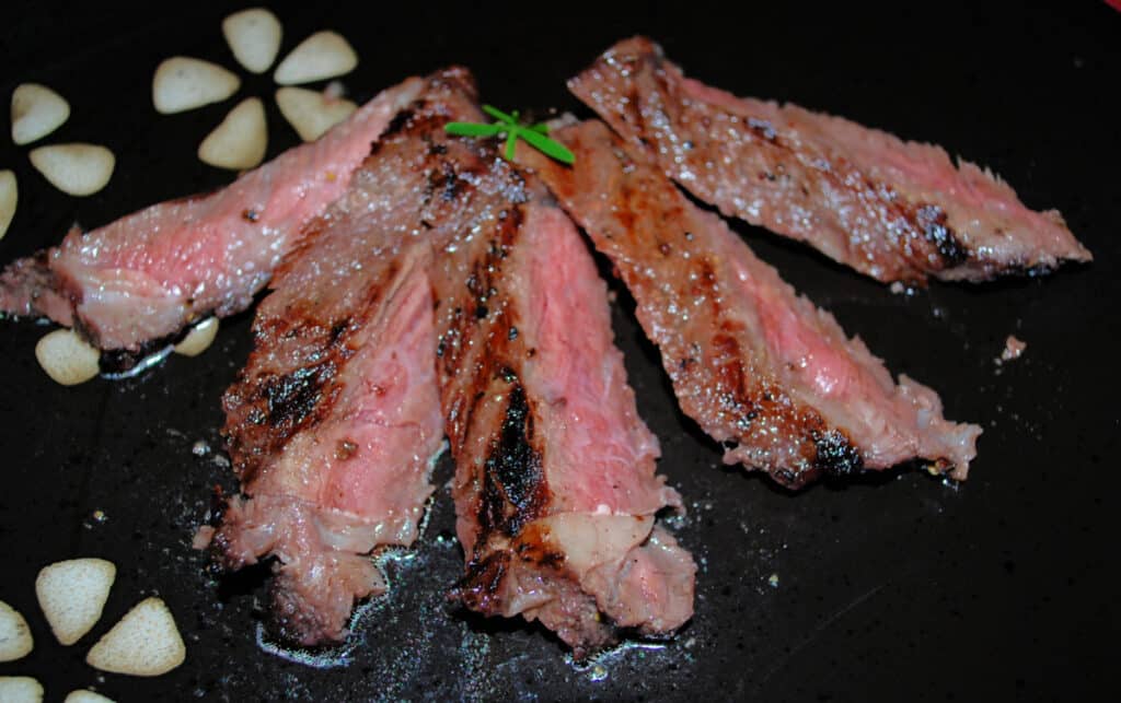 Red Wine Cognac Marinated Steak