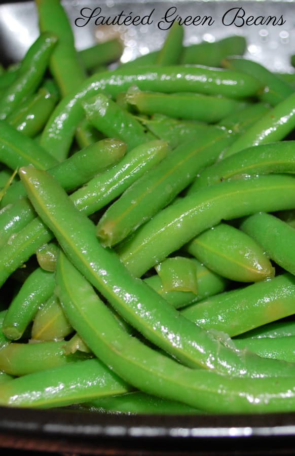 Sauteed Green Beans in a bowl