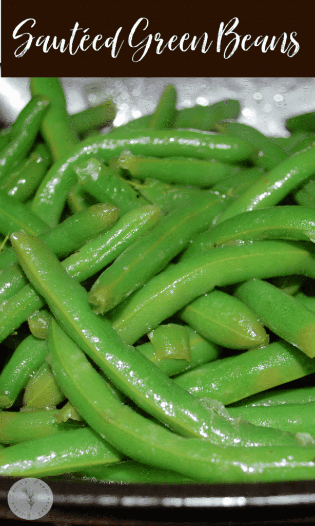 Fresh green beans steamed; then sautéed with butter, chicken and beef broth, Kosher salt and black pepper will be your new favorite vegetable. 