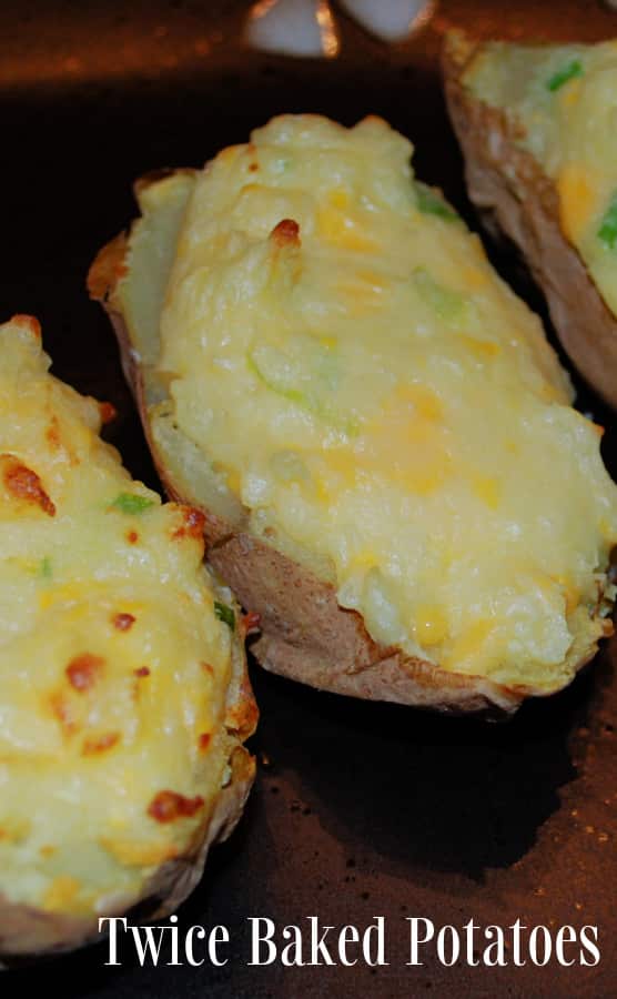 Twice Baked Stuffed Potatoes