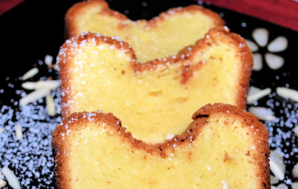 Vanilla Almond Pound Cake