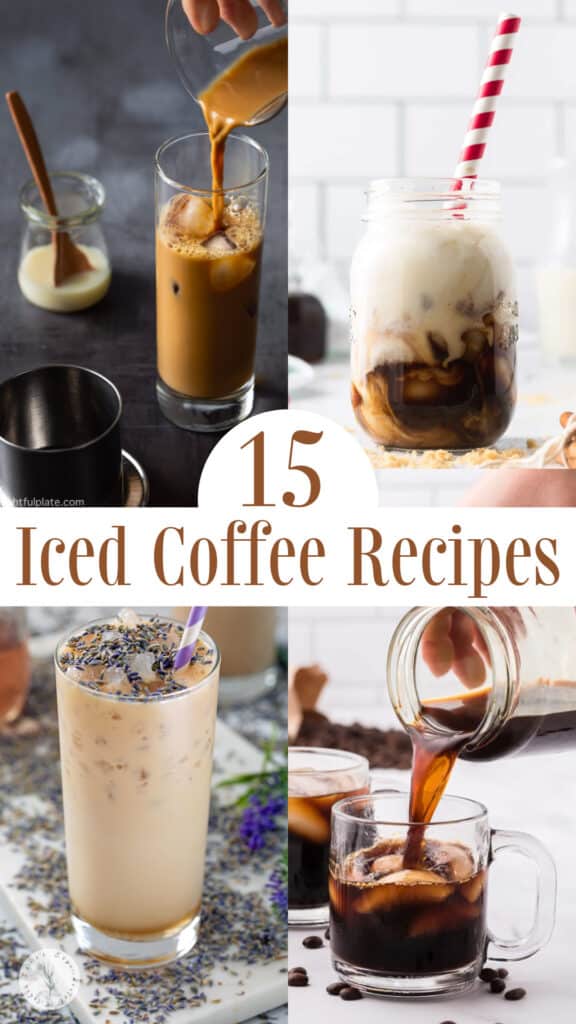 Not sure how to make an iced coffee that tastes like your local coffee shop? Here are 15 Thirst Quenching Iced Coffee Recipes to choose from!
