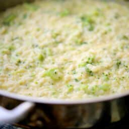 Broccoli and Cheese Risotto