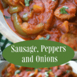 Sliced sweet Italian sausage cooked in a red, marinara sauce with bell peppers, Vidalia onions and garlic. Serve on a roll or over pasta.