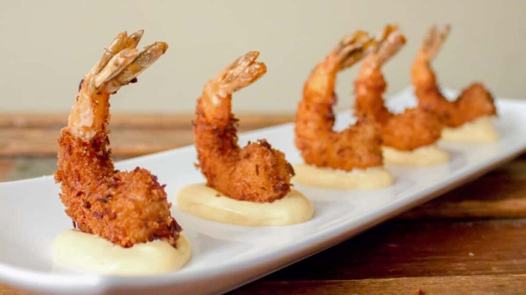 Coconut Shrimp Thai Mayo