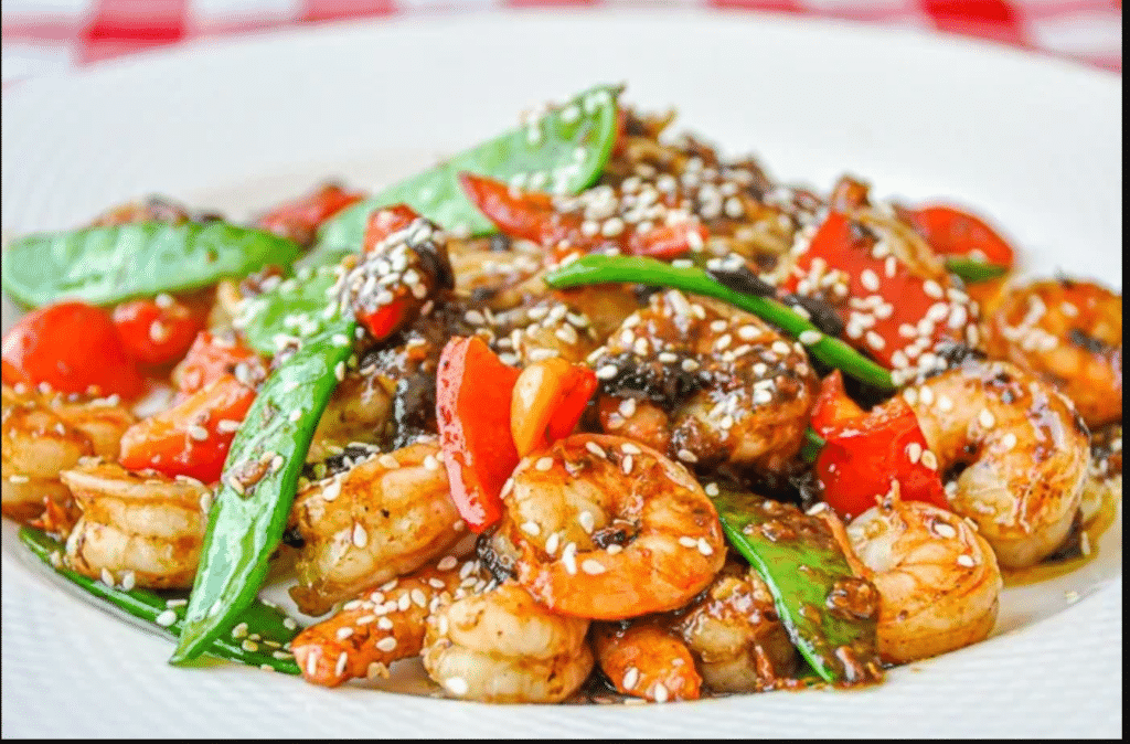 Black Bean Ginger Shrimp