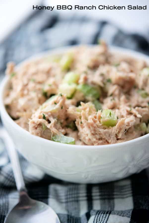 Honey BBQ Ranch Rotisserie Chicken Salad