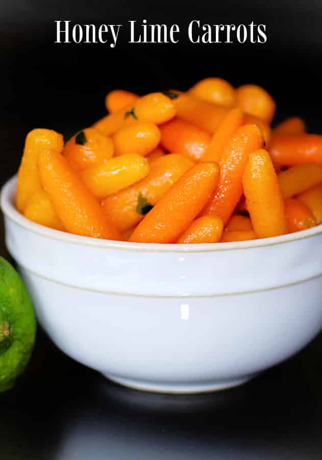 Honey Lime Glazed Carrots