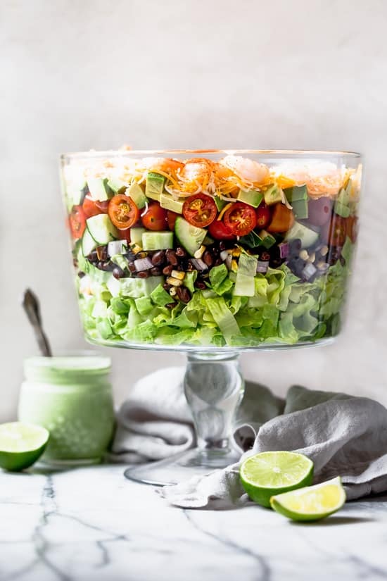 Mexican Shrimp Cobb Salad