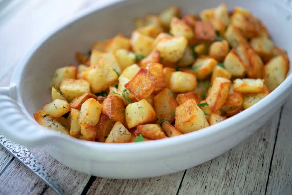 Oregano Fried Potatoes