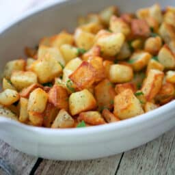 Oregano Fried Potatoes