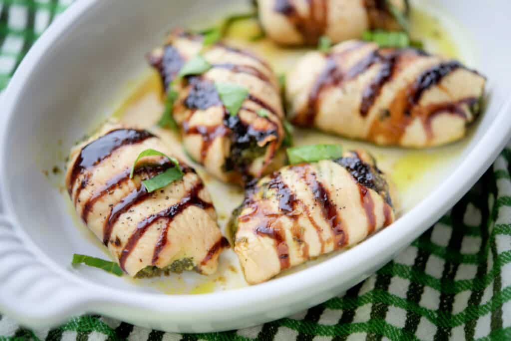 Pesto Stuffed Chicken