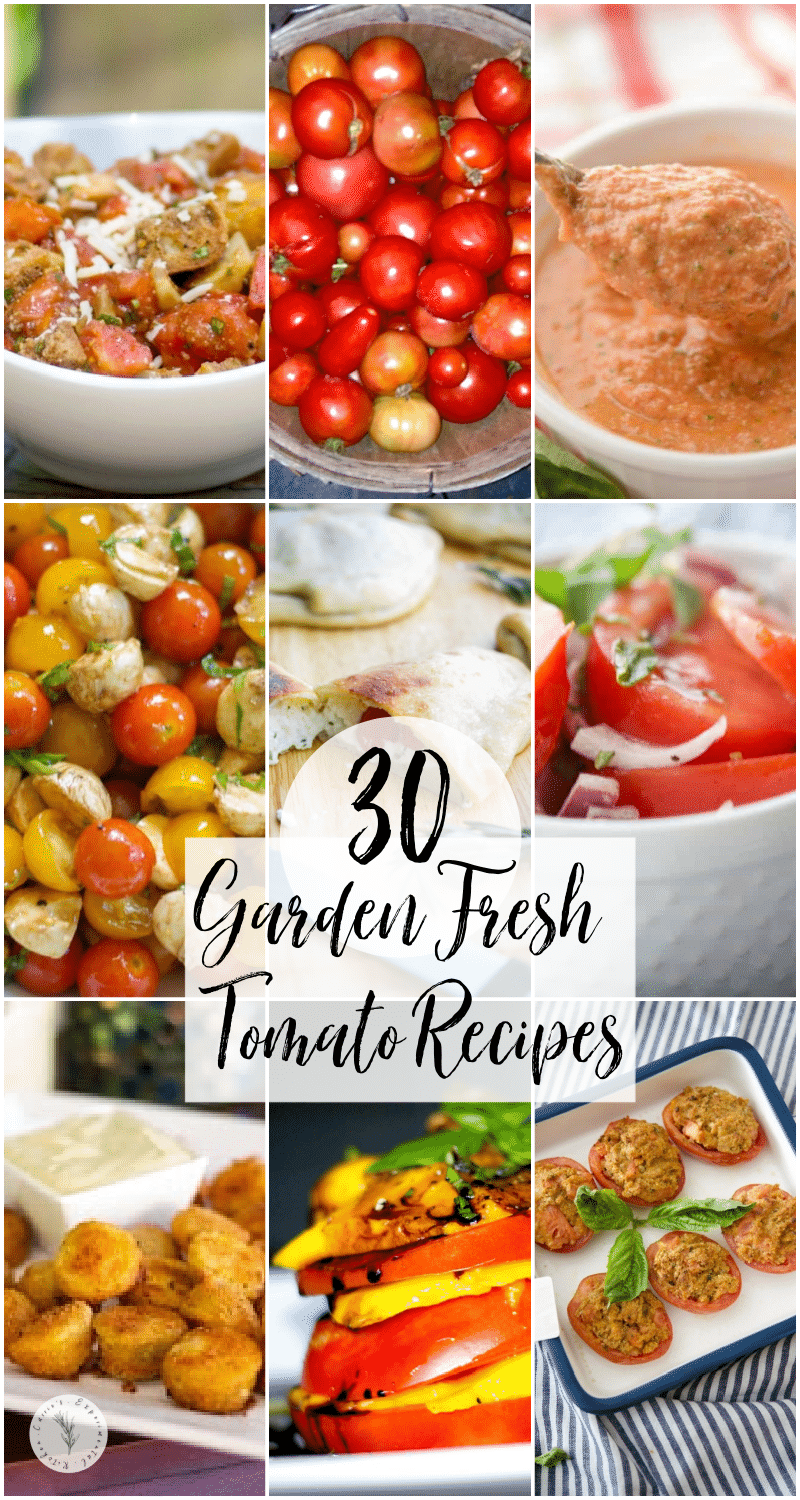 30 Garden Fresh Tomato Recipes | Carrie’s Experimental Kitchen