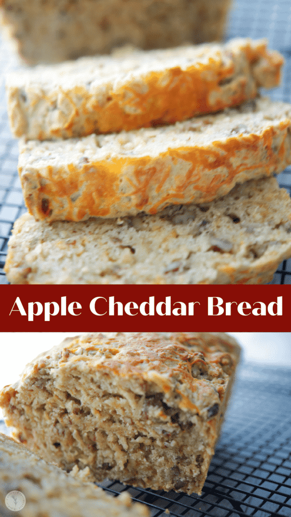 Apple Cheddar Bread collage photo