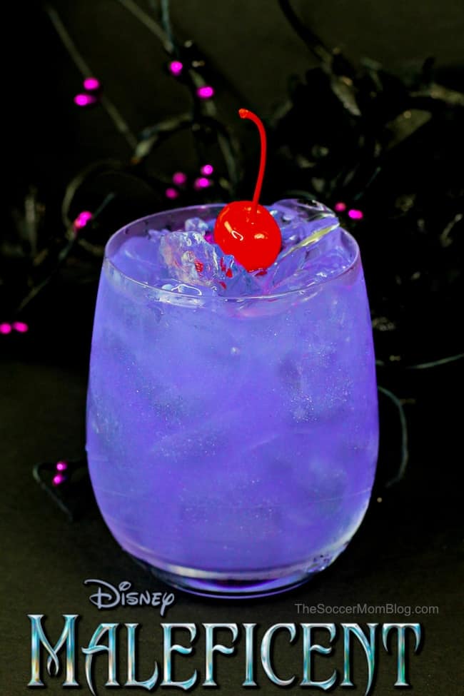 Maleficent Cocktail closeup