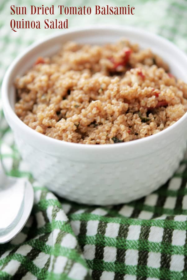 Quinoa Salad with sun dried tomatoes