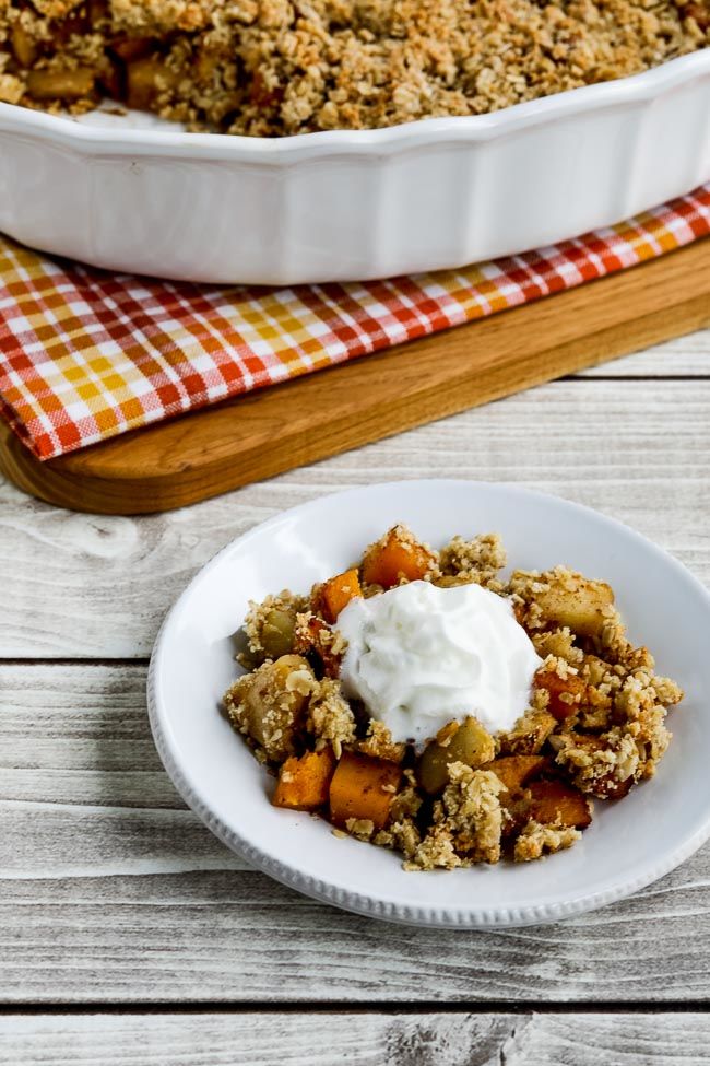 Pumpkin Apple Crumble