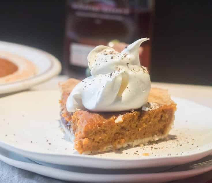 Bourbon Pumpkin Pie