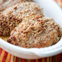 Honey Pecan Pork Chops