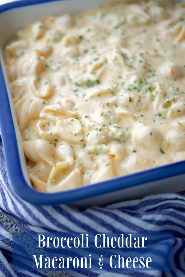 Broccoli and Cheddar Macaroni and Cheese