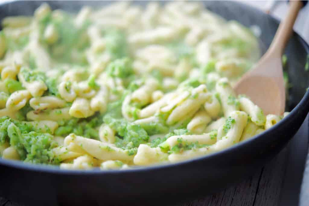 Cavatelli pasta with broccoli
