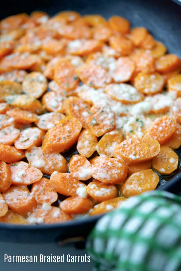 Parmesan Braised Carrots